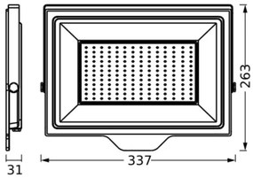 Proiector LED de exterior Ledvance FLOODLIGHT ESSENTIAL LED/150W/230V IP65