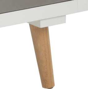 Comodă cu picioare din lemn de pin Actona Thais, înălțime 55 cm