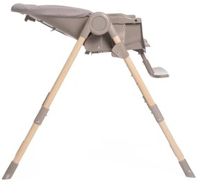 Scaun de masă pentru copii Chicco Polly Essential gri/maro