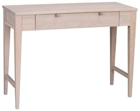 Masă consolă din lemn de stejar, Rowico Fulla, mat