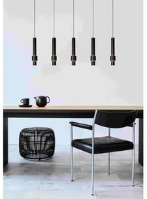 Lustră LED dimabilă pe cablu Lucide 24402/30/30 MARGARY 5xLED/4,2W/230V negru