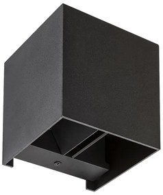 Aplică de exterior SOLIN 1xG9/42W/230V IP54 neagră Rabalux 7396