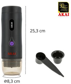 Aparat de espresso portabil AKAI AESP-312