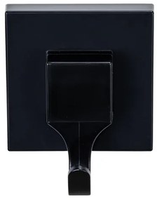 WENKO 71448800 - Cârlig VACUUM-LOC QUADRO ED, 6 x 7 cm, negru