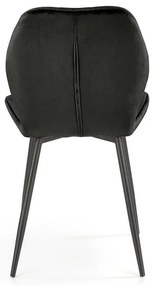 Scaun de bucaterie Pelor, negru