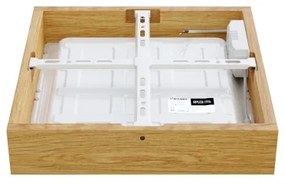 Plafonieră LED QUADRA LED/24W/230V stejar APLED