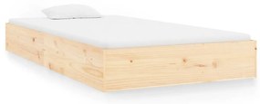 833001 vidaXL Cadru de pat, 90x200 cm, lemn masiv