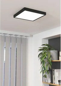 Eglo 78815 - Plafonieră LED FUEVA LED/20,5W/230V 28,5x28,5 cm neagră