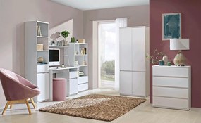 Dulap cu două uşi, alb arctic, ARTEMIA