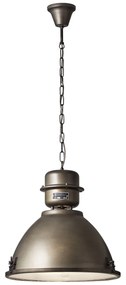 Lustra stil retro-industrial 48cm Kiki otel negru 93758/46 BL