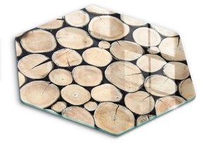 Tocător de bucătărie Trunchiuri de copaci din lemn