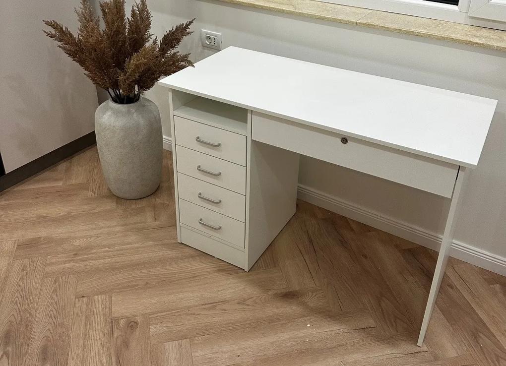 Pentru pretul platit, este o achizitie chiar foarte buna. Eu l-am luat pe post de masuta de machiaj, fiindca am vrut sa aiba si spatiu de depozitare. Este destul de micut si compact, dar pentru ce am eu nevoie, e perfect. 